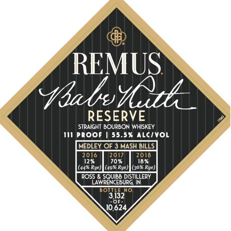 Load image into Gallery viewer, Remus Babe Ruth Reserve Straight Bourbon - Main Street Liquor
