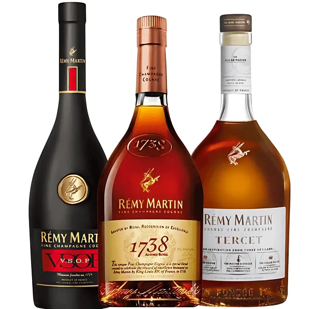 Rémy Martin Cognac Bundle: 1738 Accord Royal, V.S.O.P, &amp; Tercet - Main Street Liquor