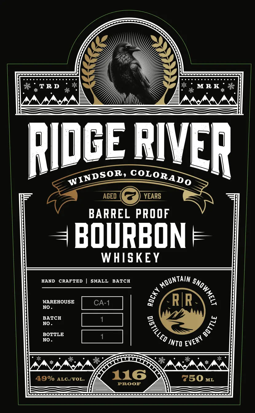 Ridge River Barrel Proof Bourbon Whiskey - Main Street Liquor
