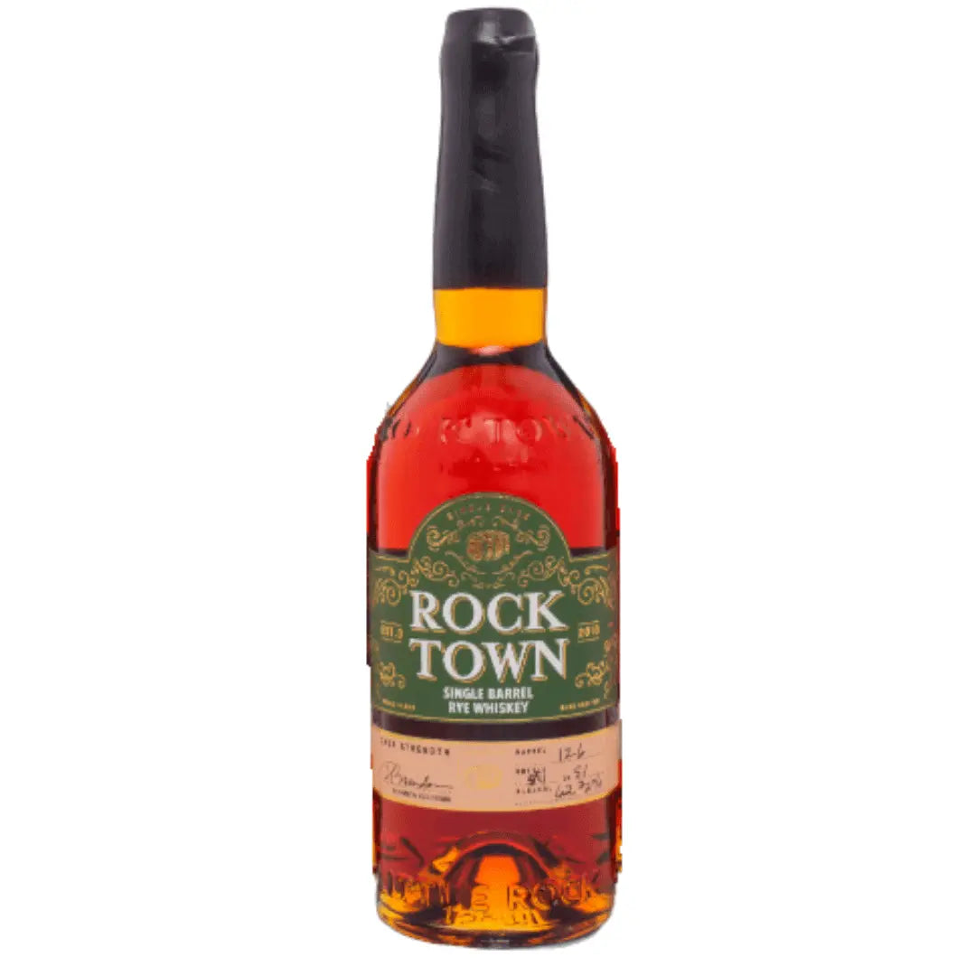 Rock Town Single Barrel Cask Strength Rye Whiskey - Main Street Liquor