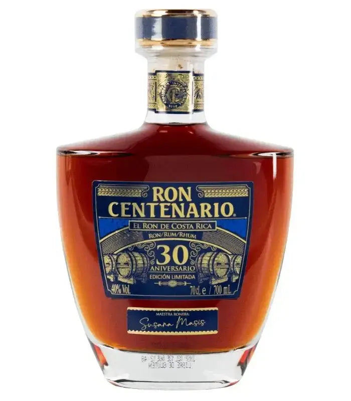 Ron Centenario 30 Aniversario Costa Rican Rum Limited Edition 700mL - Main Street Liquor