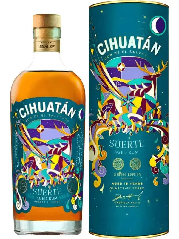 Ron Cihuatan Suerte 15 Year Old Rum - Main Street Liquor