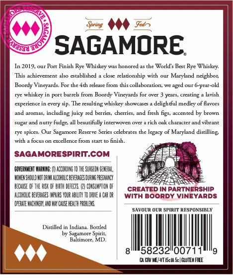 Load image into Gallery viewer, Sagamore Reserve Series Port Finish Rye Whiskey - Main Street Liquor
