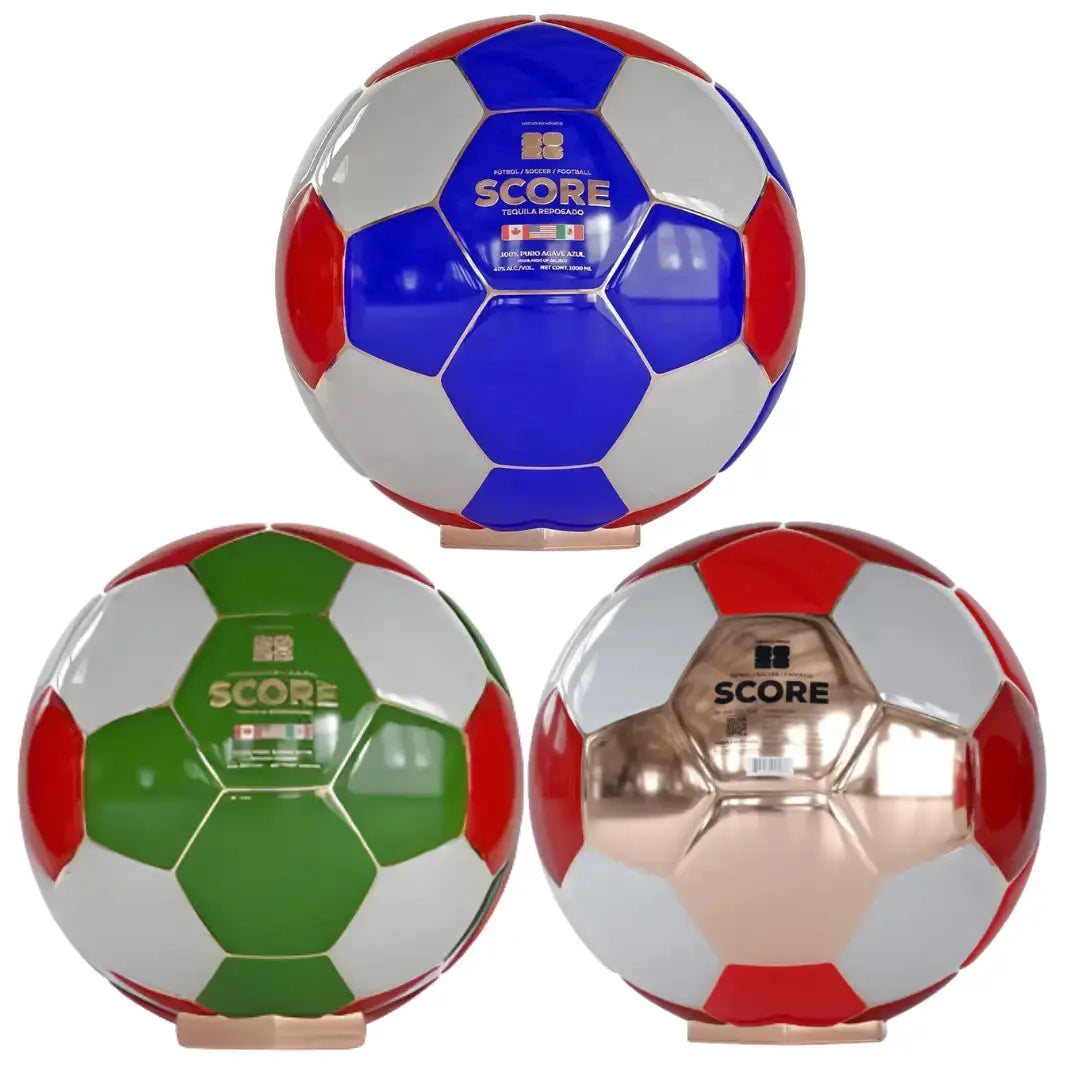 Score Tequila Reposado 2026 USA, Mexico, &amp; Canada Limited Edition Soccer Ball Bundle - Main Street Liquor