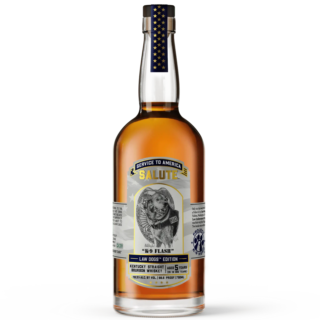 Service to America Salute™ Whiskey - Law Dogs K - 9 Flash - Main Street Liquor