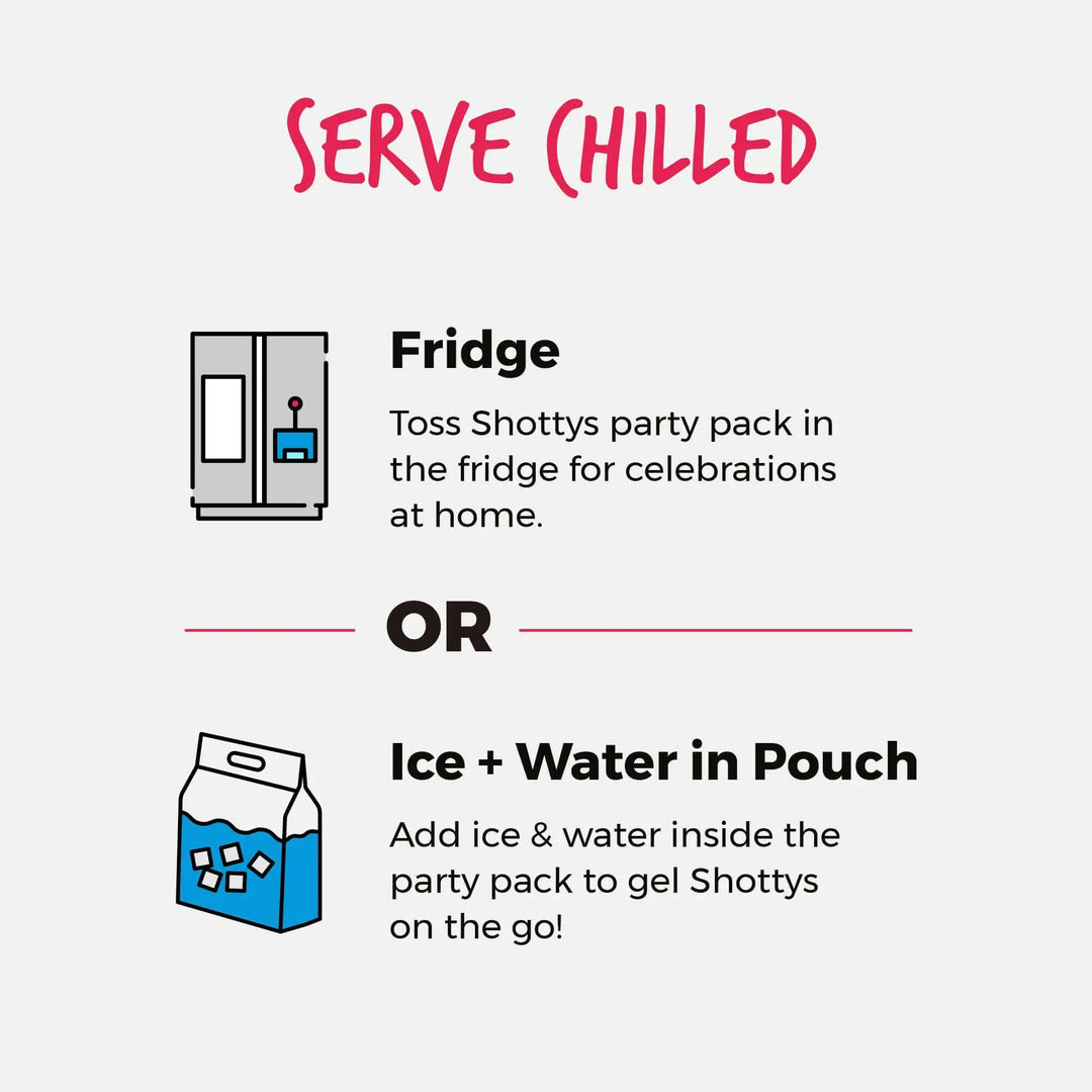 Shottys Classic Gelatin Shots (24 shots) - Main Street Liquor