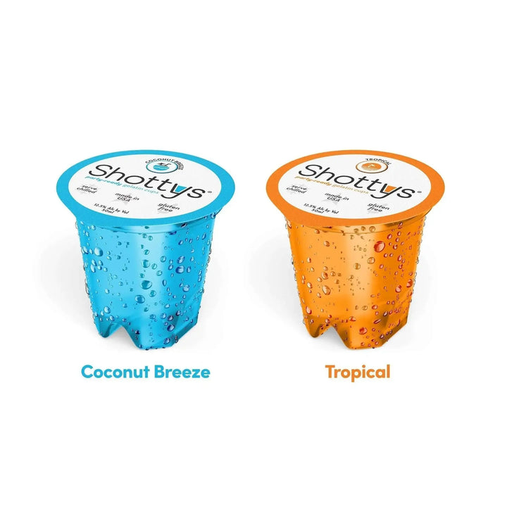 Shottys Coconut Breeze/Tropical Gelatin Shots (8 shots) - Main Street Liquor