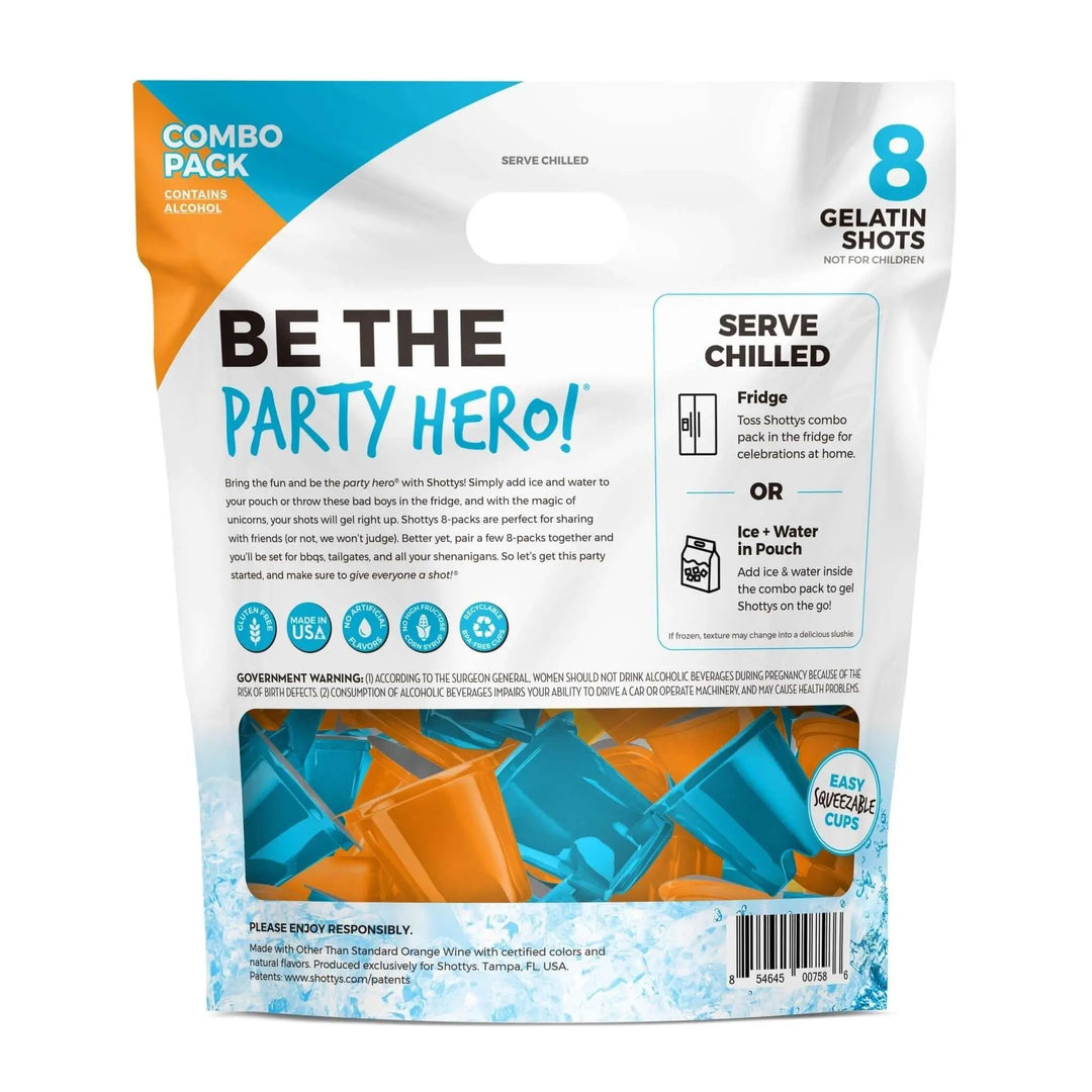 Shottys Coconut Breeze/Tropical Gelatin Shots (8 shots) - Main Street Liquor