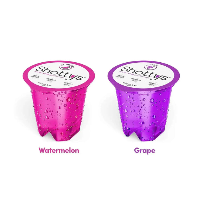 Shottys Grape/Watermelon Gelatin Shots (8 shots) - Main Street Liquor