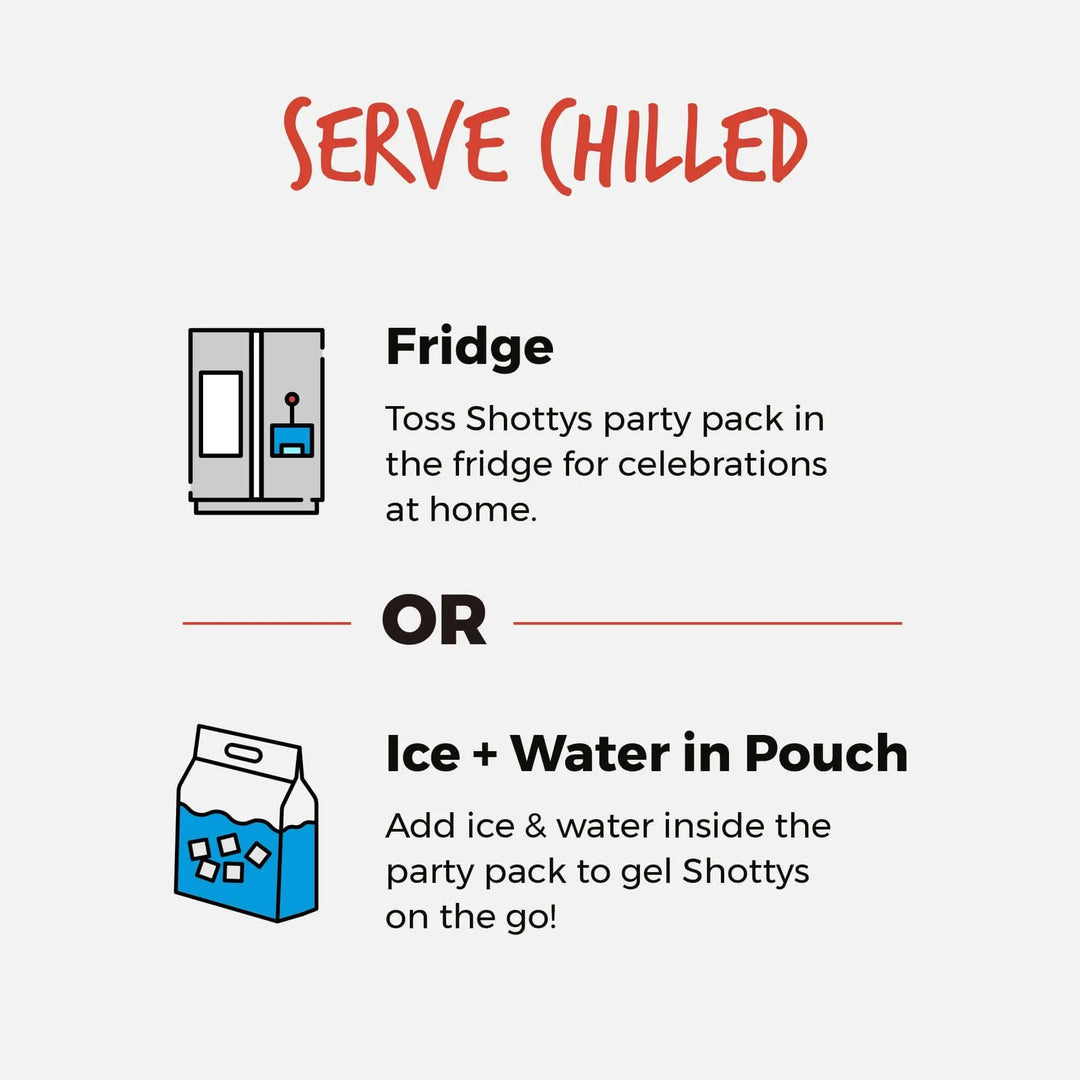 Shottys Hot Cinnamon Gelatin Shots (8 shots) - Main Street Liquor