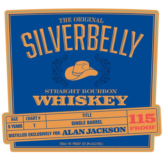 Silverbelly 5 Year Old Single Barrel Bourbon by Alan Jackson - Main Street Liquor