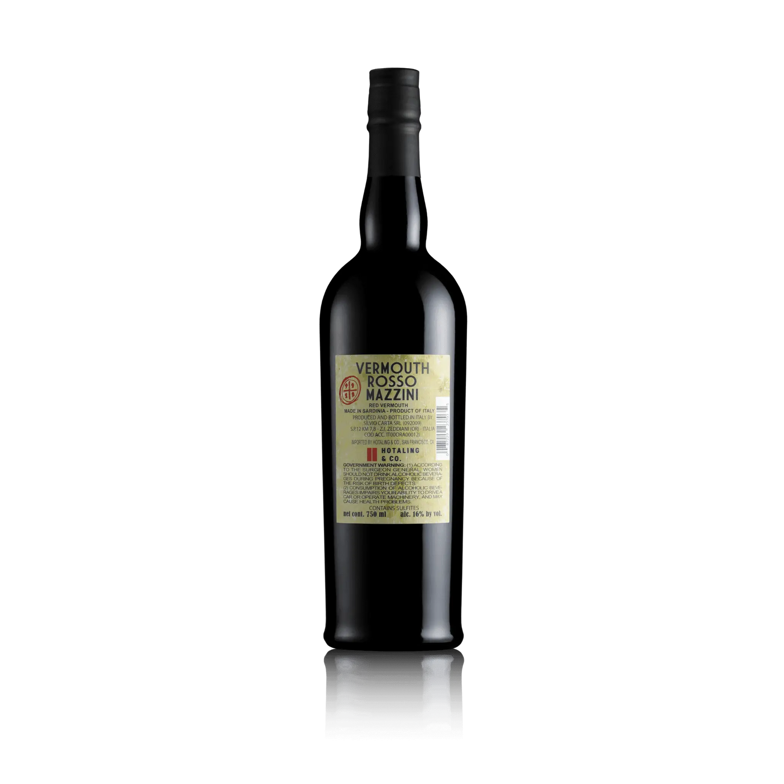 Silvio Carta Mazzini Rosso Vermouth - Main Street Liquor