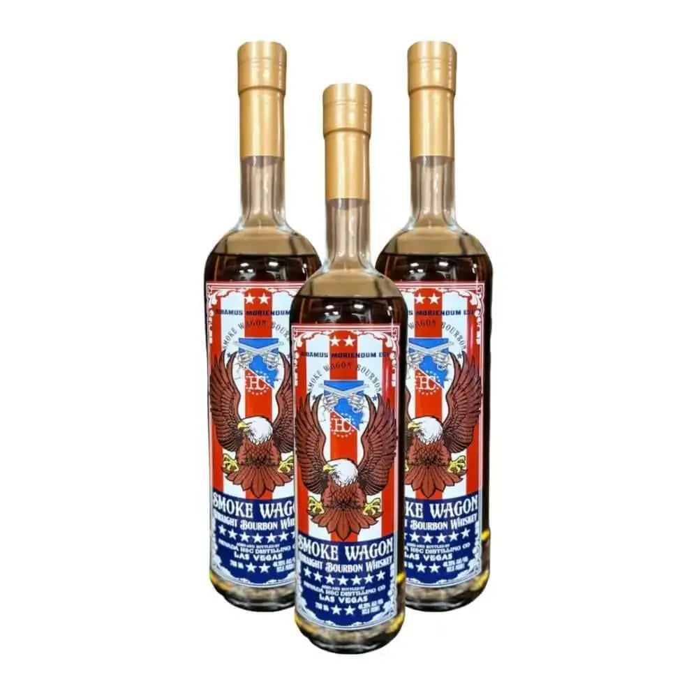 Smoke Wagon Red, White, and Blue 2024 3 Pack - Main Street Liquor