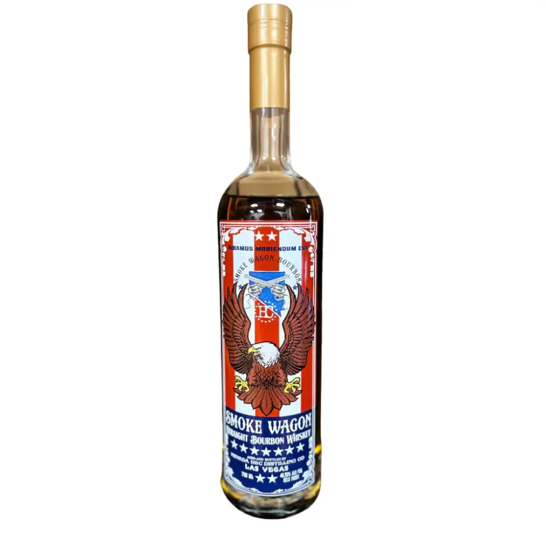 Smoke Wagon Red White and Blue 2026 Straight Bourbon Whiskey 750ml (PRE ORDER) - Main Street Liquor