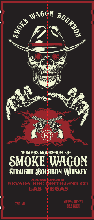 Smoke Wagon Straight Bourbon Halloween Edition 2025 - Main Street Liquor