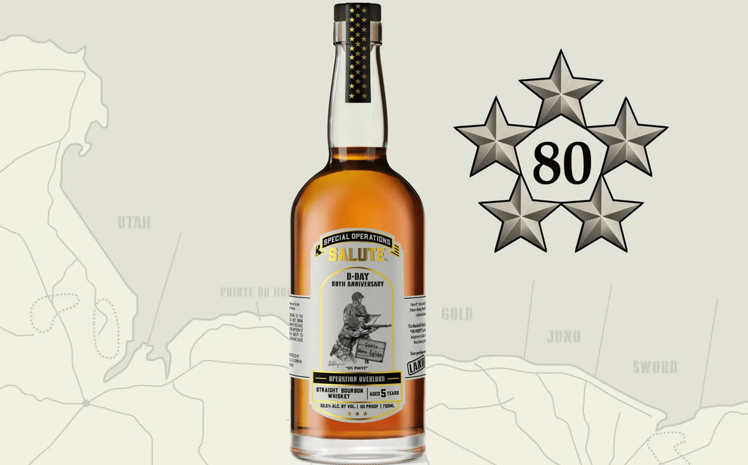 Special Operations Salute™ Whiskey - D - Day 80th Anniversary - 3 Bottle Set with Limited Edition Lithograph - Main Street Liquor