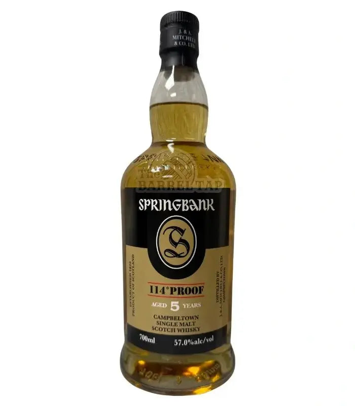 Springbank 5 Year Old Cask Strength Single Malt Scotch Whisky 700mL - Main Street Liquor
