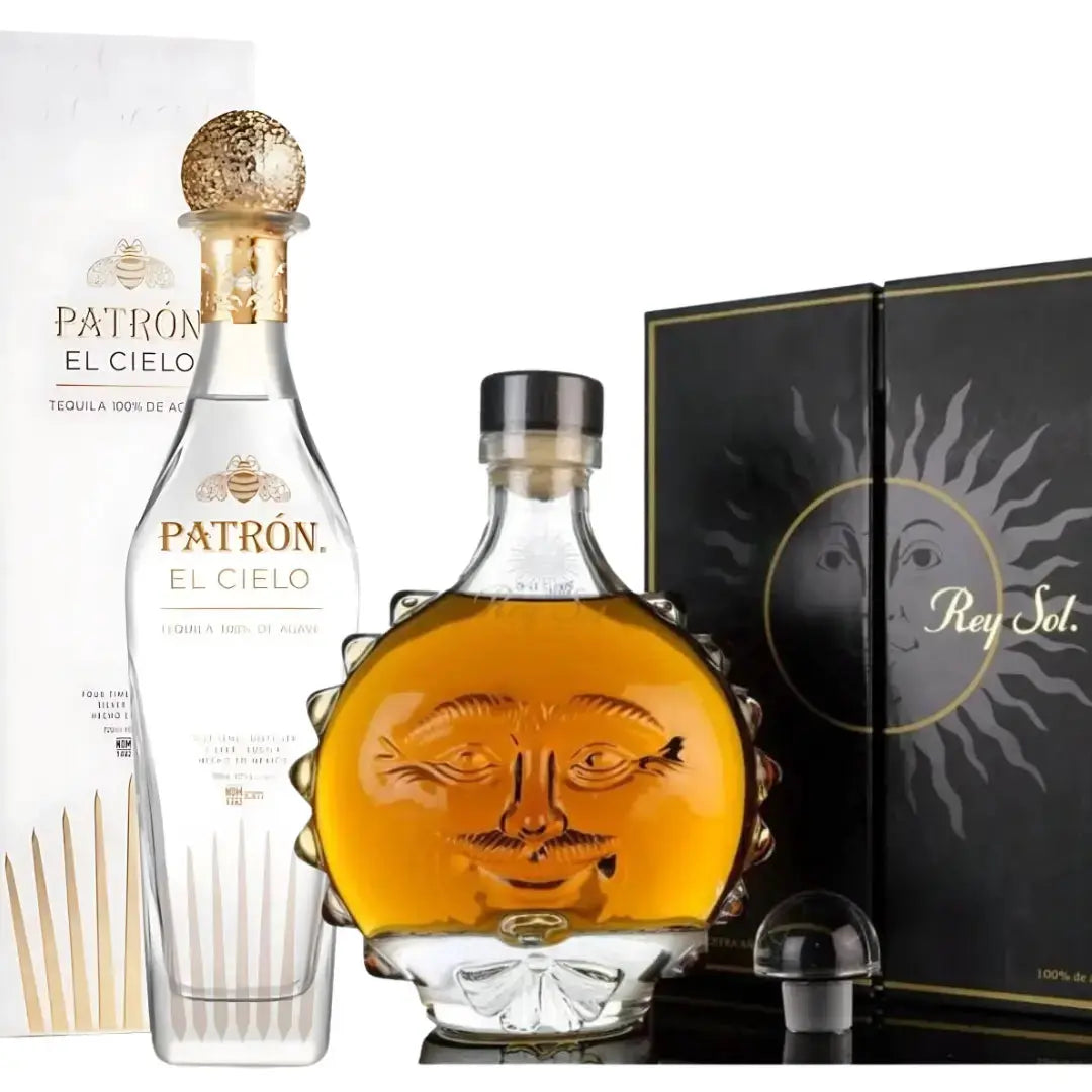 Sun &amp; Sky Tequila Collection: Rey Sol &amp; Patrón El Cielo - Main Street Liquor