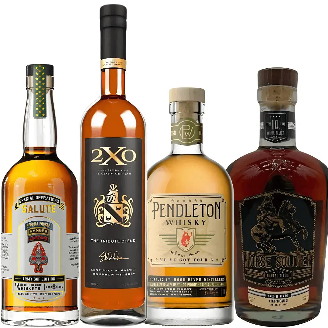 Support the Troops Bundle – Military Tribute Whiskey Collection - Main Street Liquor