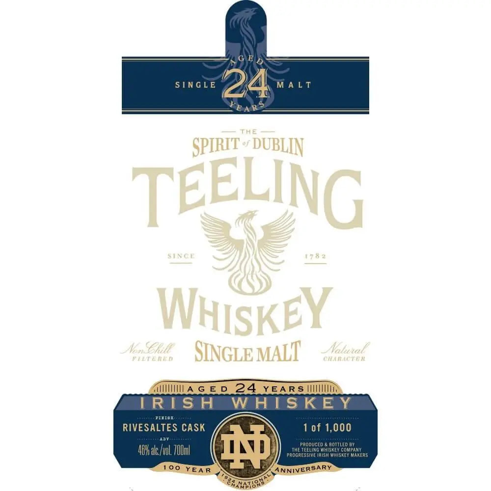 Teeling 24 Year Old Rivesaltes Cask Finish Single Malt - Main Street Liquor