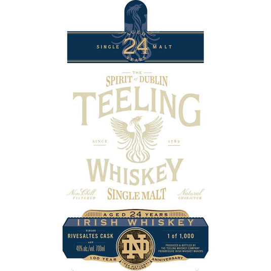 Teeling 24 Year Old Rivesaltes Cask Finish Single Malt - Main Street Liquor