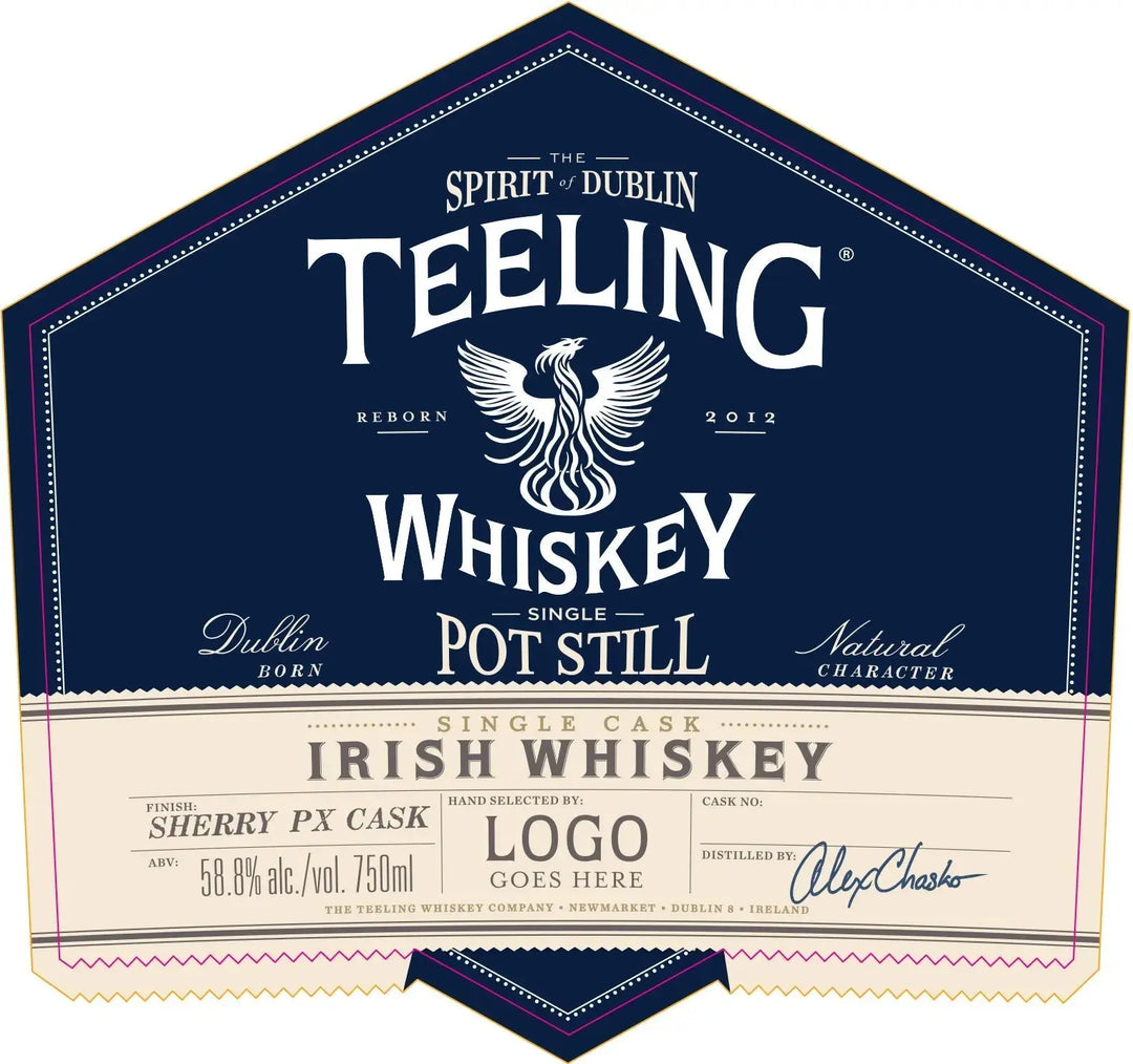 Teeling Single Cask Sherry PX Cask Irish Whiskey 750ml - Main Street Liquor