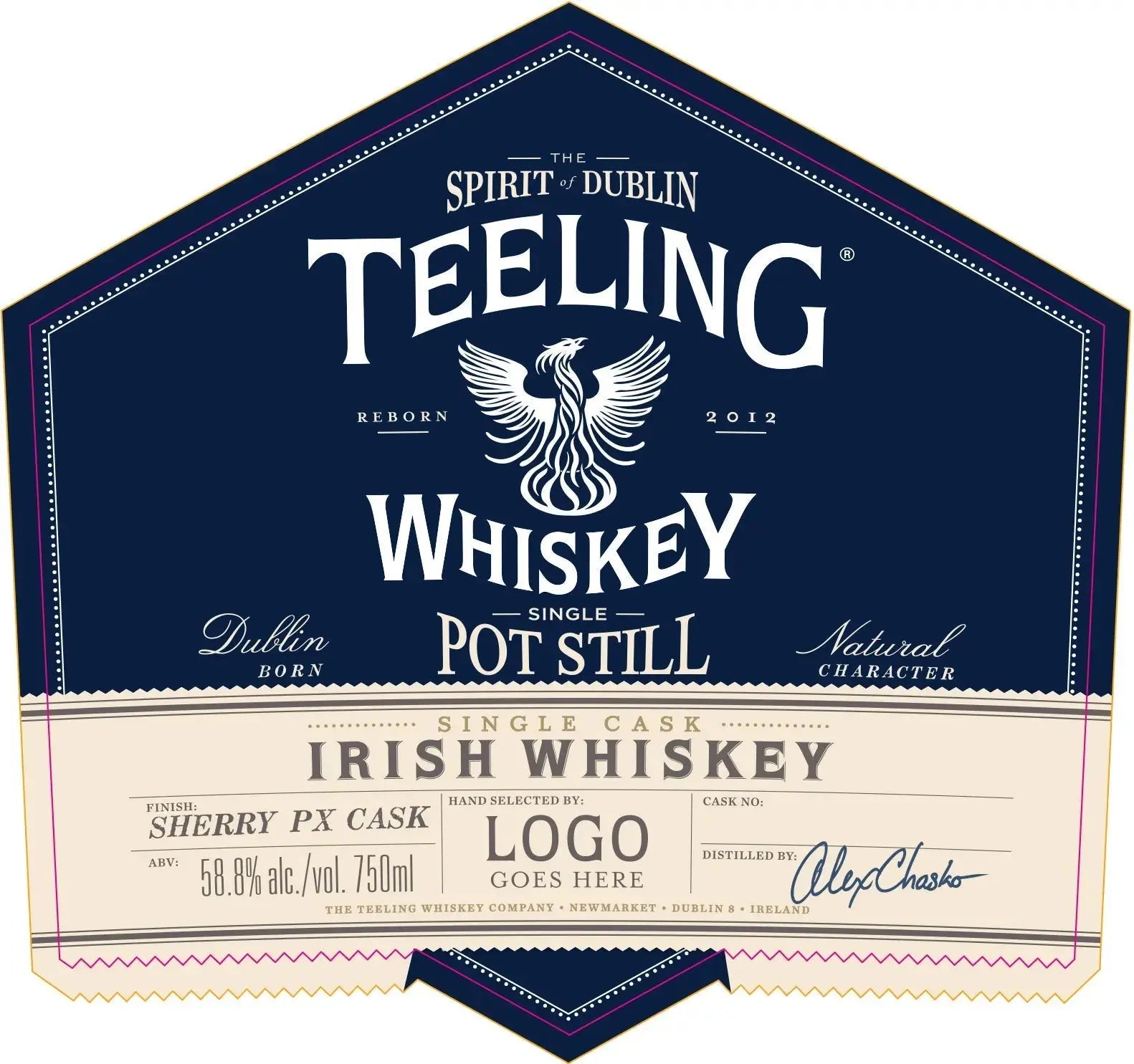 Teeling Single Cask Sherry PX Cask Irish Whiskey 750ml - Main Street Liquor