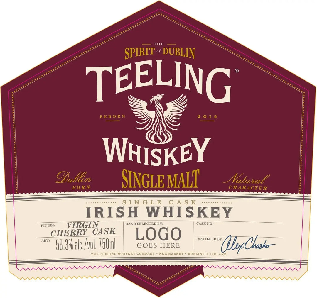 Teeling Single Cask Virgin Cherry Cask Irish Whiskey 750ml - Main Street Liquor