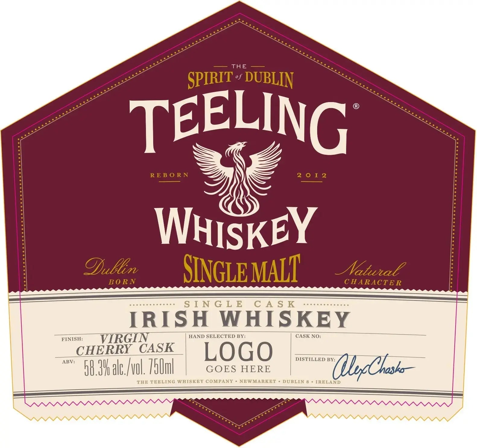 Teeling Single Cask Virgin Cherry Cask Irish Whiskey 750ml - Main Street Liquor
