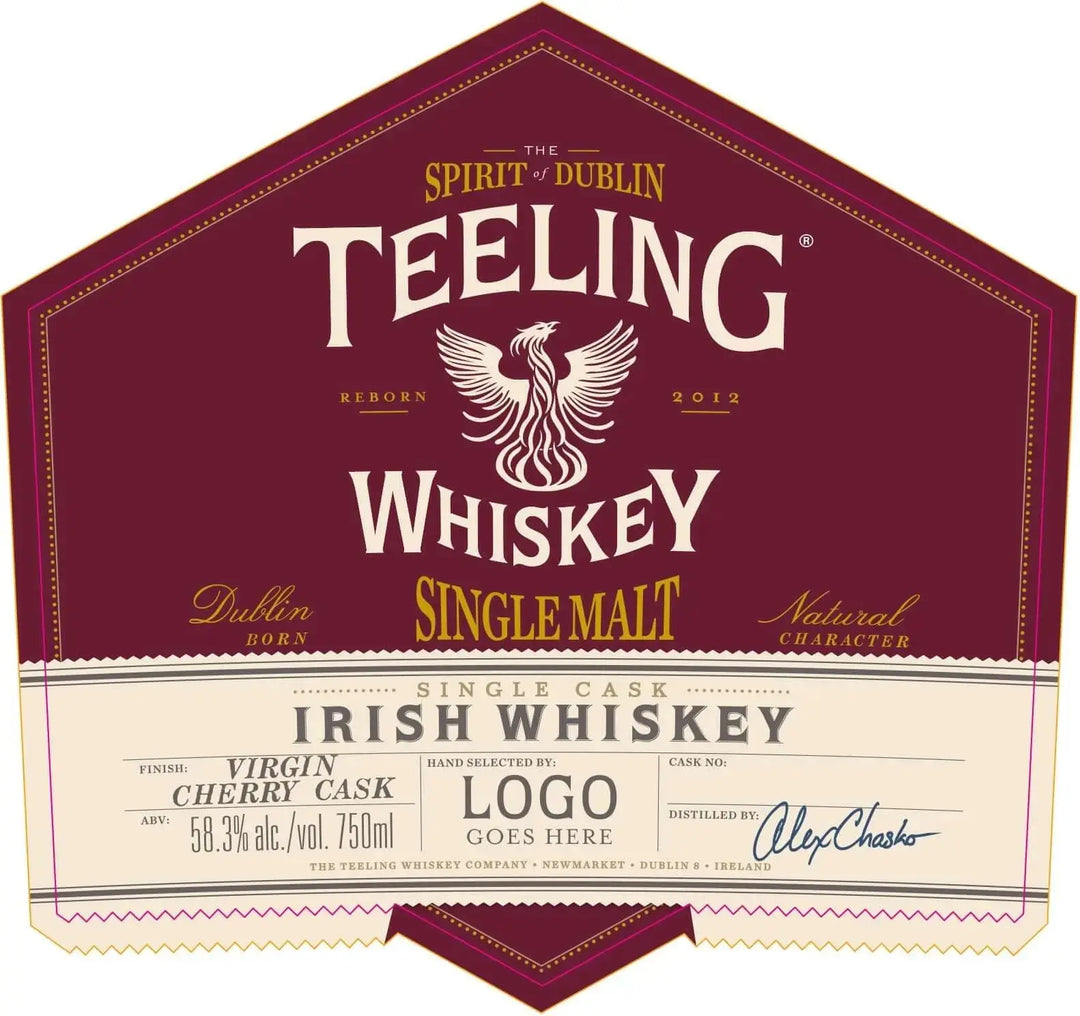 Teeling Single Malt Irish Whiskey Virgin Cherry Cask Single Cask - Main Street Liquor
