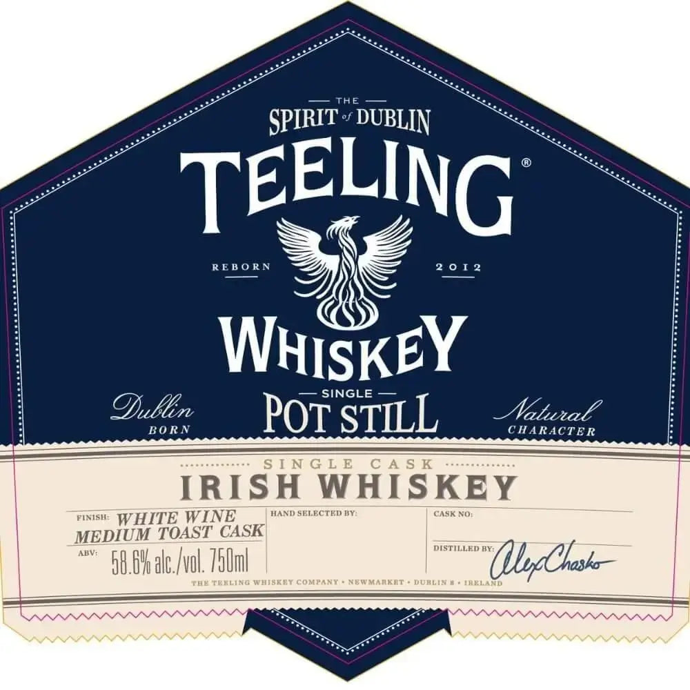 Teeling Single Pot Still White Wine Cask Medium Toast - Main Street Liquor
