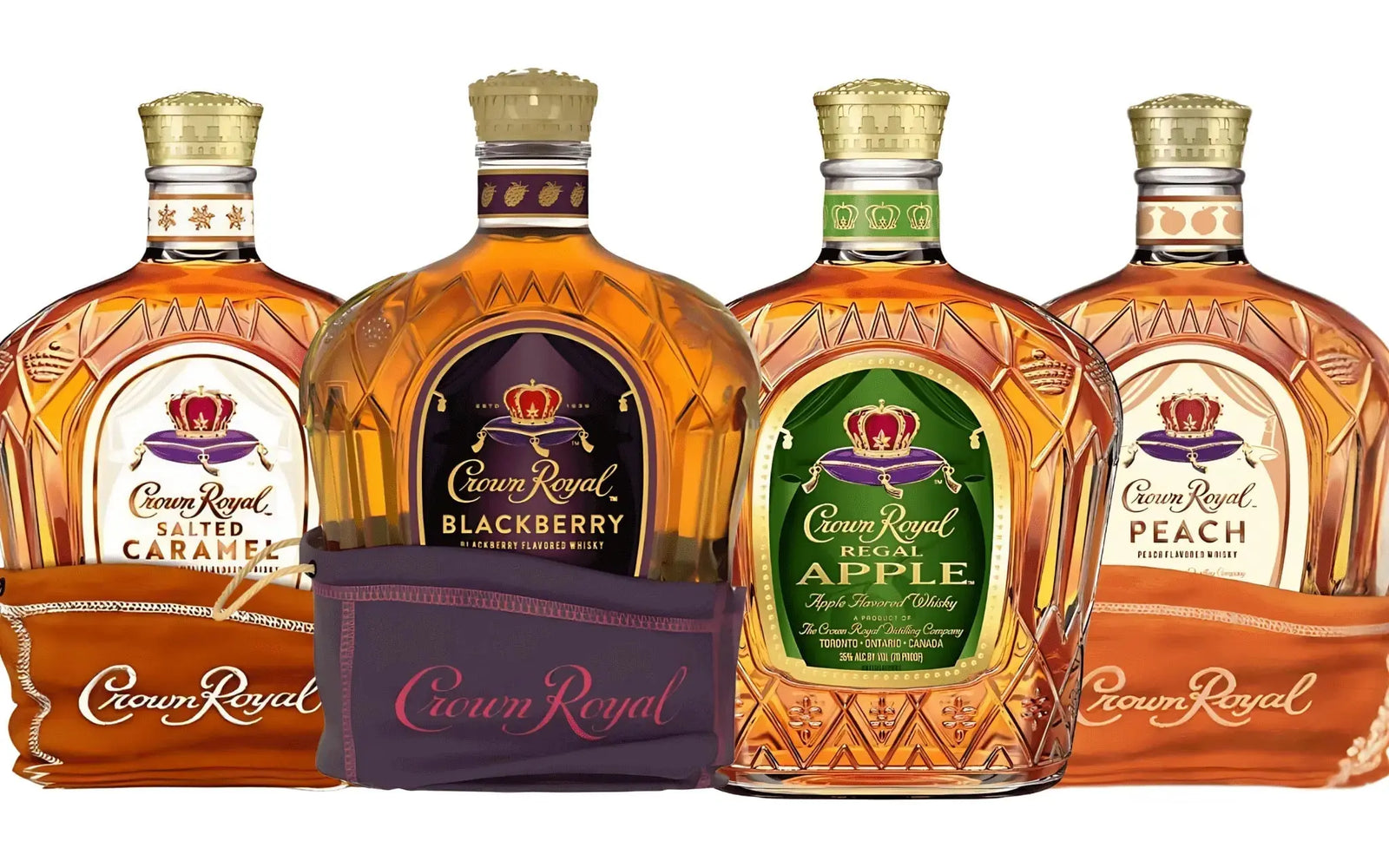 The Crown Jewels Bundle - Blackberry, Regal Apple, Salted Caramel, and Peach - Main Street Liquor