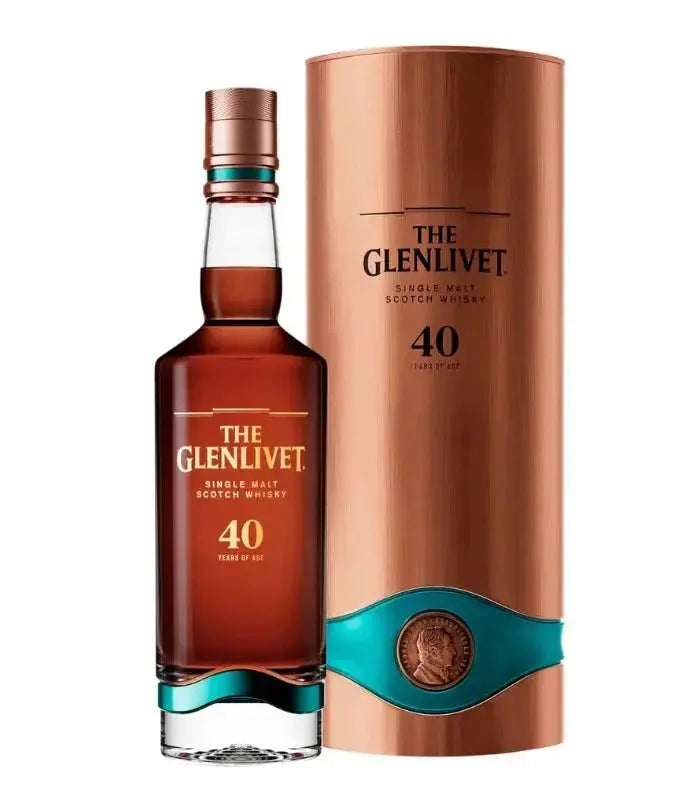 The Glenlivet 40 Year Old Single Malt Scotch Whiskey 700mL - Main Street Liquor