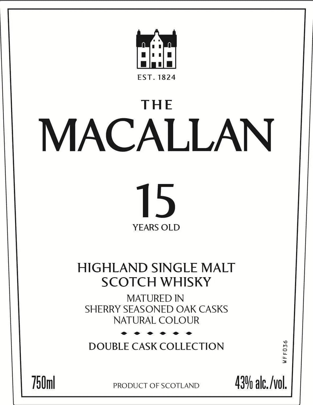 The Macallan 15 Year Old Double Cask Highland Single Malt Scotch Whisky - Main Street Liquor
