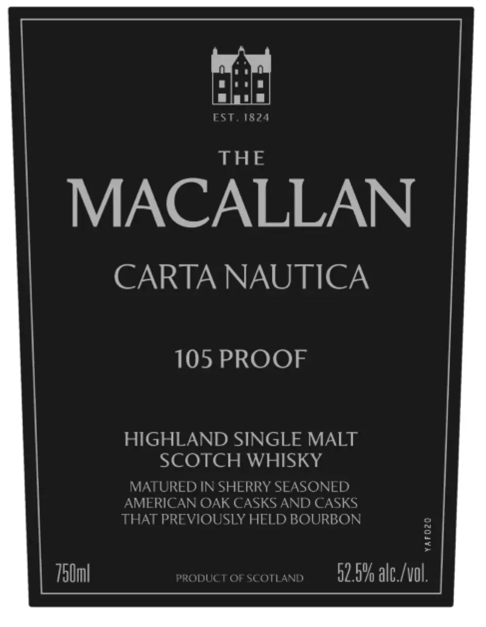 The Macallan Carta Nautica 105 Proof Highland Single Malt Scotch Whisky - Main Street Liquor
