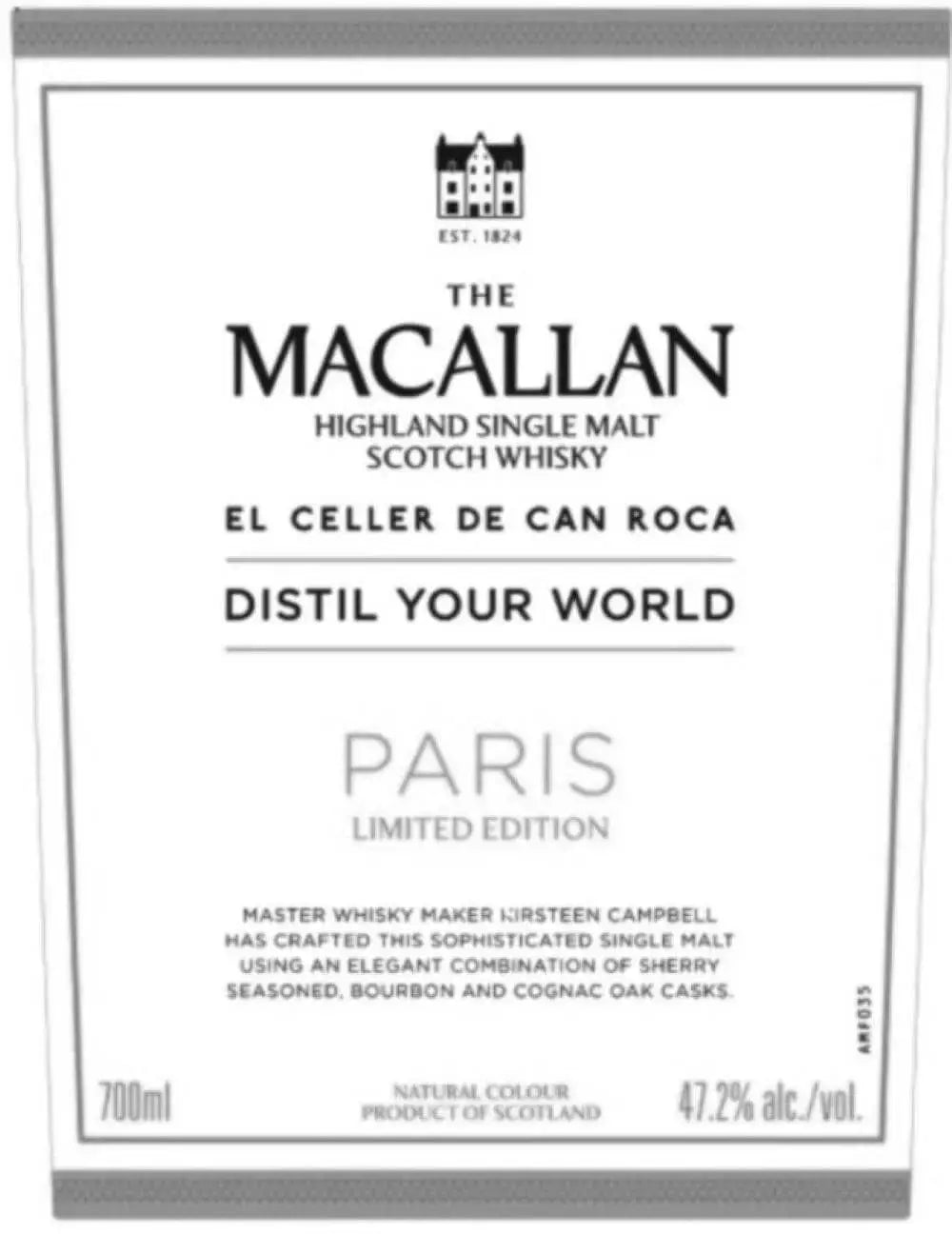 The Macallan Distil Your World Paris Limited Edition - Main Street Liquor