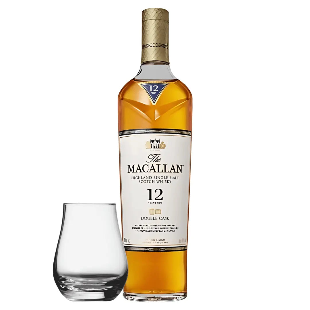 The Macallan Double Cask 12 Years Old with Spey Dram Glass - BuyMyLiquor