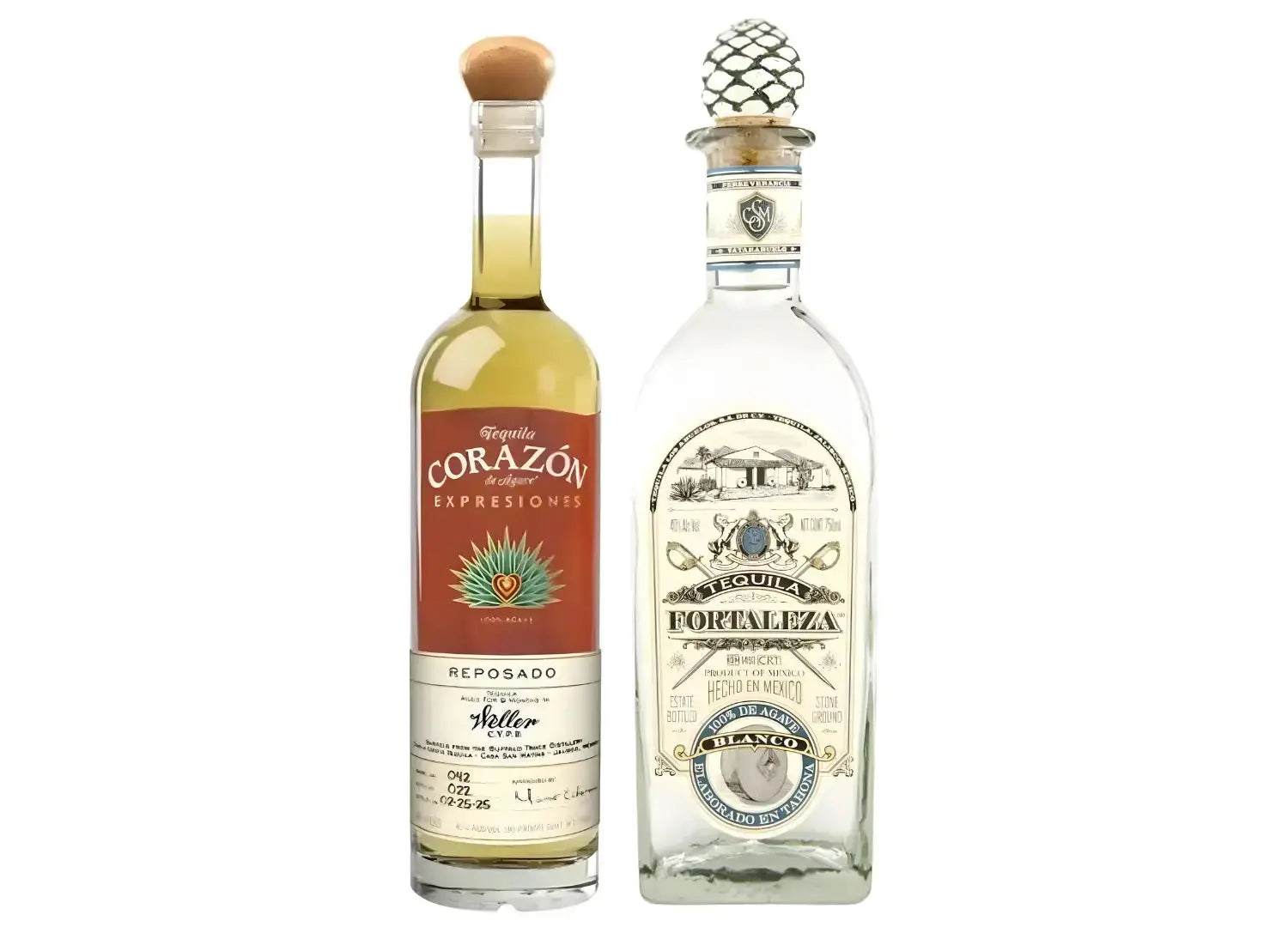 The Weller x Fortaleza Bundle – Corazon Expresiones Reposado Weller C.Y.P.B. & Fortaleza Blanco (700ml) - Main Street Liquor