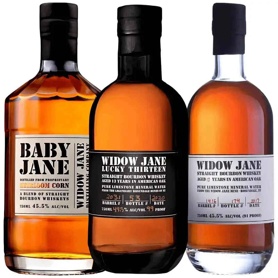 The Widow Jane Heritage Bundle: Rare &amp; Aged Bourbon Trio - Main Street Liquor