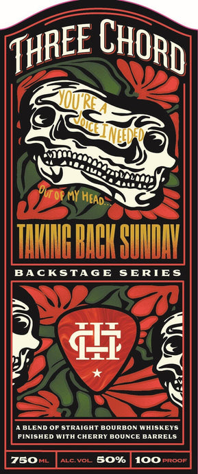 Three Chord Backstage Series: Taking Back Sunday Bourbon Cherry Bounce Barrel Finish - Main Street Liquor