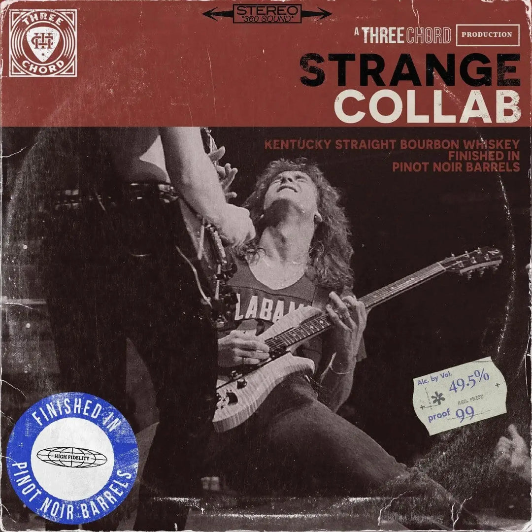 Three Chord Strange Collab Bourbon Whiskey Pinot Noir Finish - Main Street Liquor