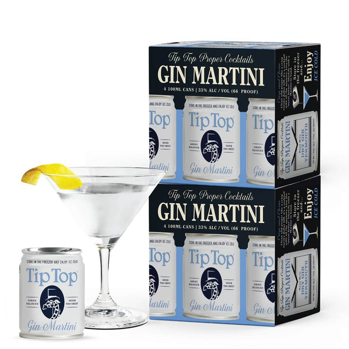 Tip Top Cocktails Gin Martini - Main Street Liquor