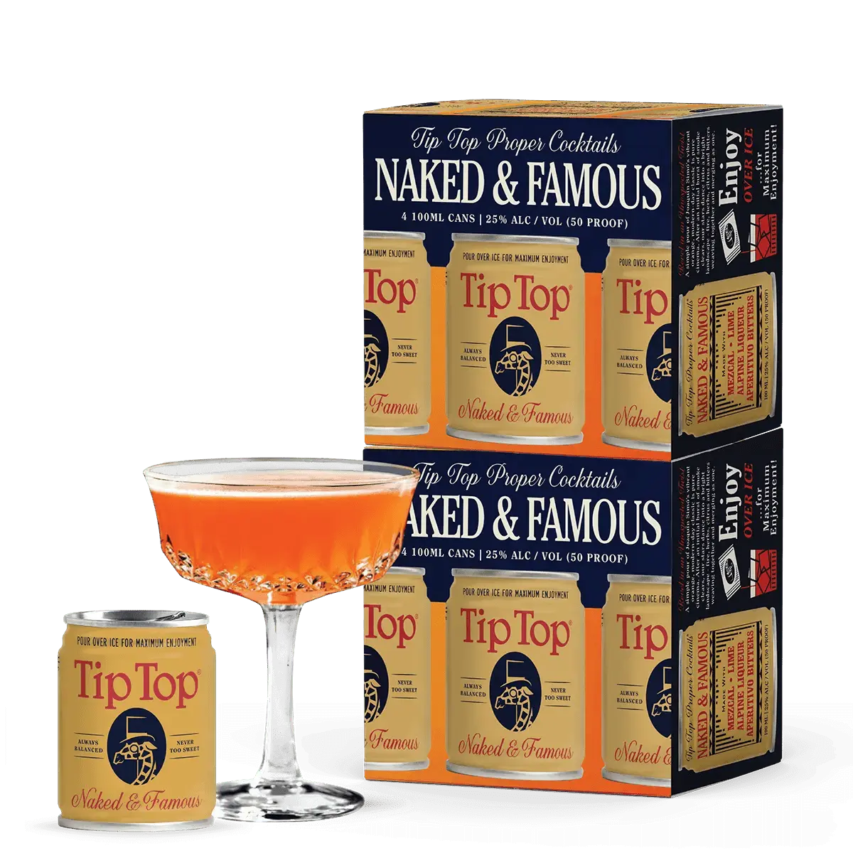 Tip Top Cocktails Naked & Famous - Main Street Liquor