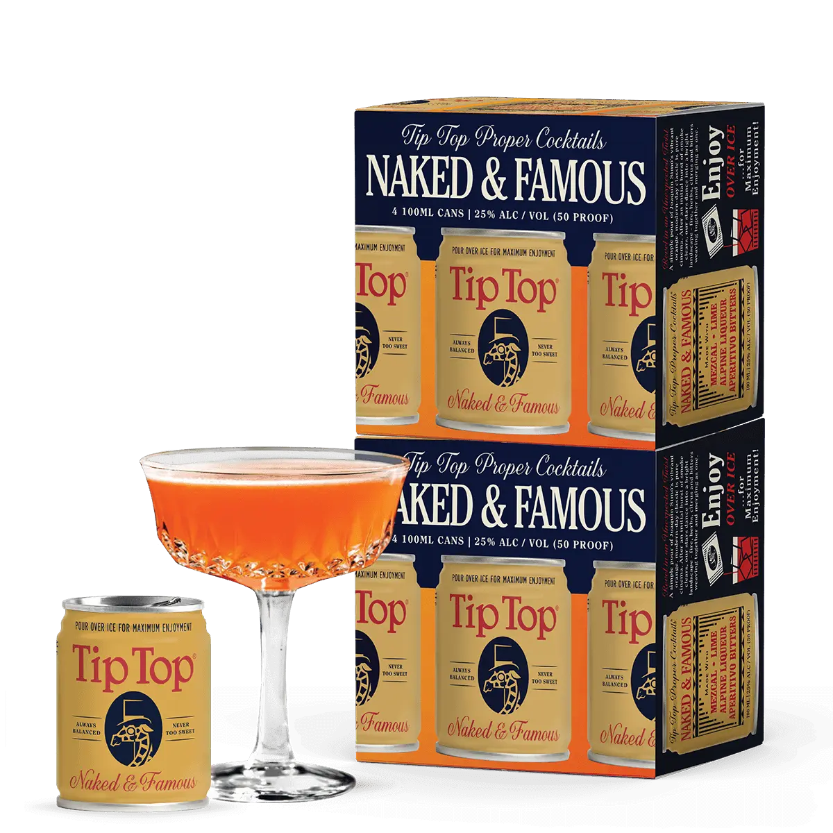 Tip Top Cocktails Naked & Famous - Main Street Liquor