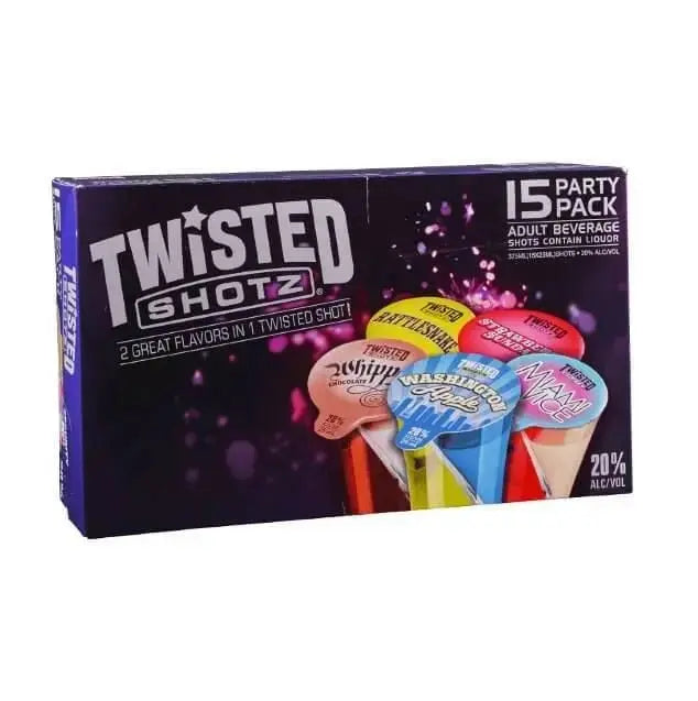 Twisted Shotz Party Pack (15Pack) - Main Street Liquor