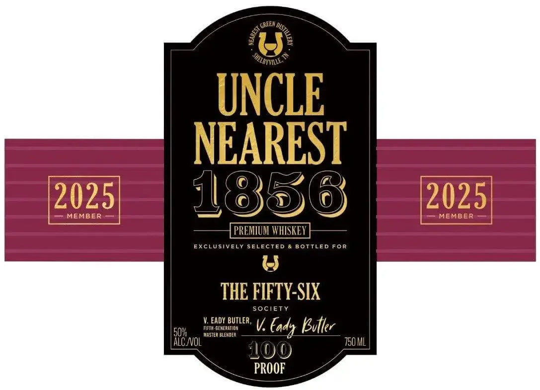 Uncle Nearest 1856 Premium Whiskey The Fifty - Six Society 2025 Edition - Main Street Liquor