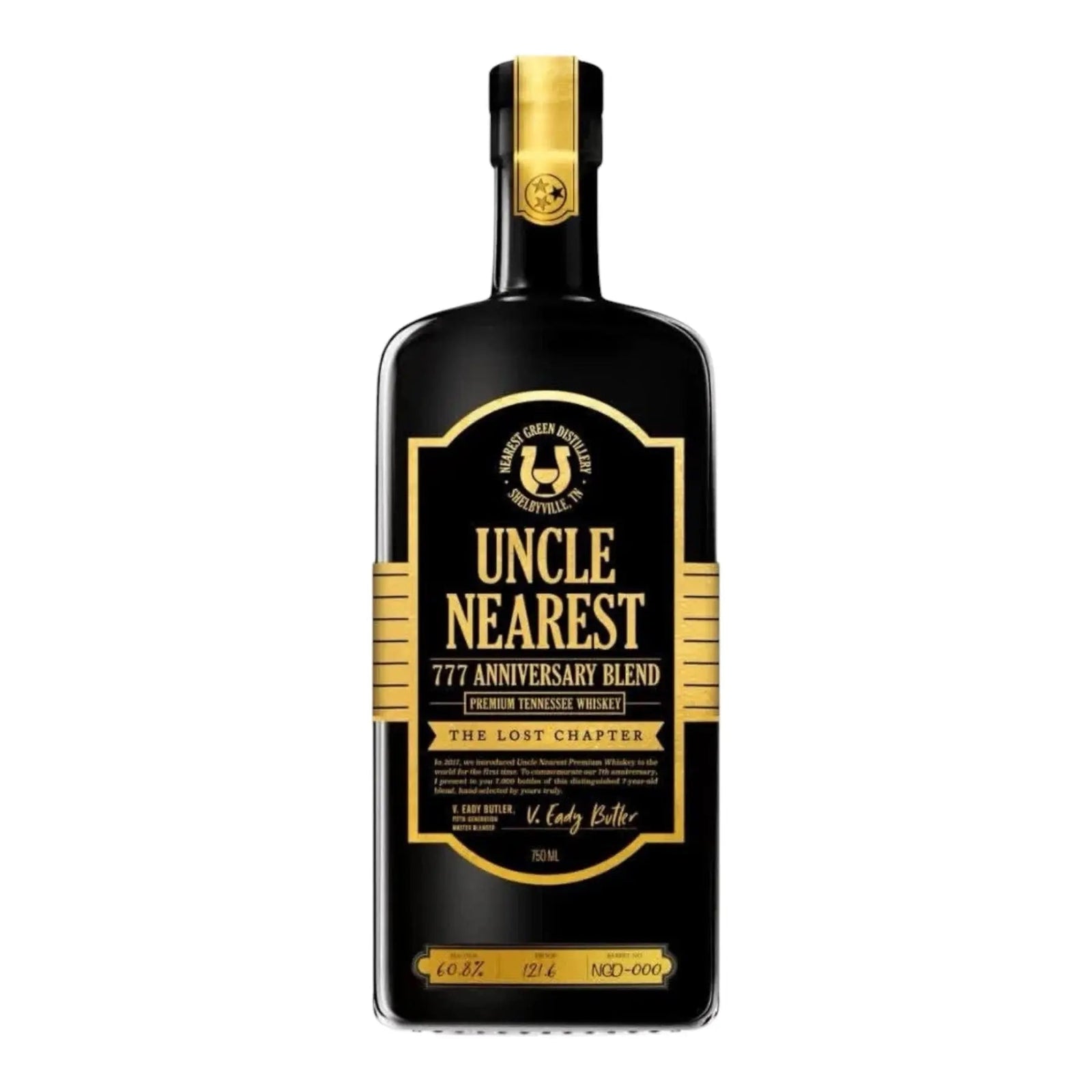 Uncle Nearest The Lost Chapter 777 Anniversary Blend - Main Street Liquor