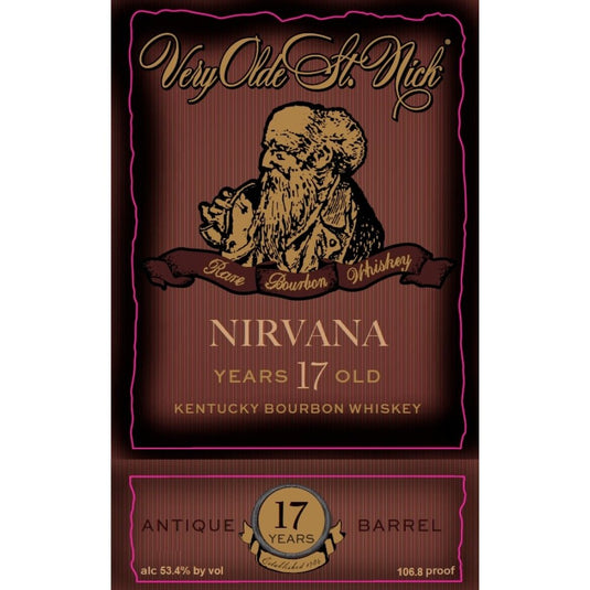 Very Olde St. Nick Nirvana 17 Year Old Bourbon - Main Street Liquor