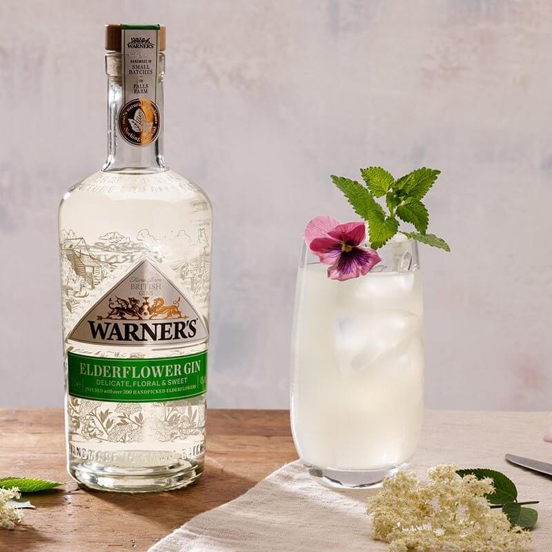 Load image into Gallery viewer, Warner&#39;s ELDERFLOWER GIN - Main Street Liquor
