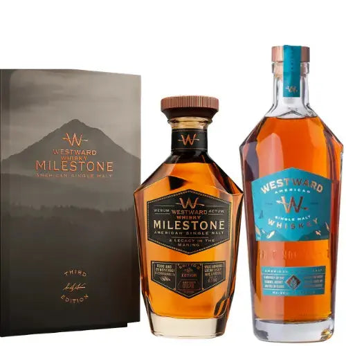 Westward Milestone No.3 &amp; American Single Malt Bundle - Main Street Liquor